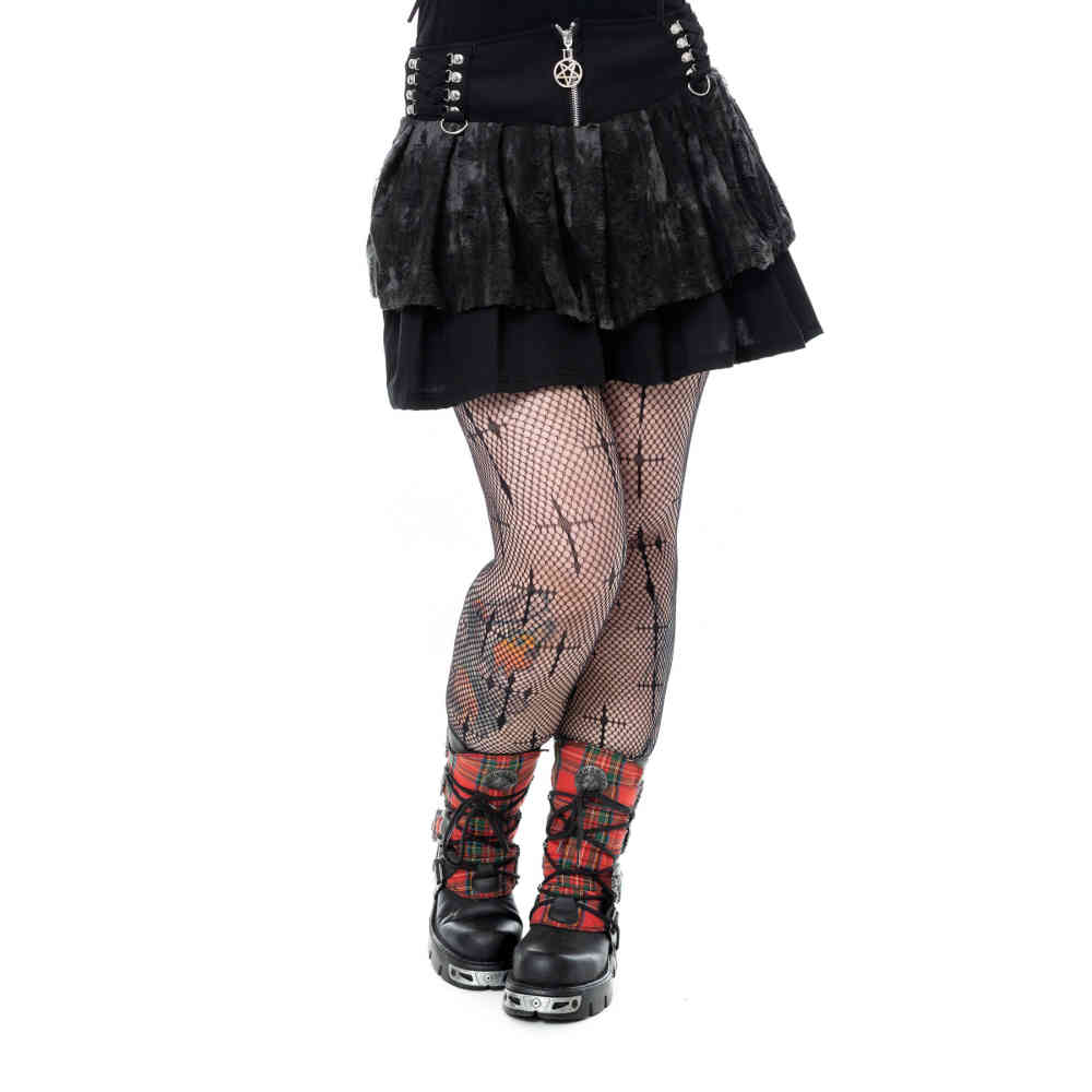 Heartless - Nicandra Jupe courte - Noir/Gris